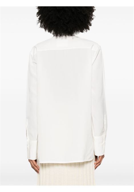 White bow-detail shirt Jil sander - women JIL SANDER | J01DL0143J65284101